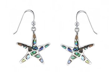 with abalone shell