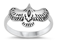 Silver Eagle Ring