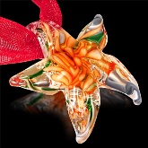 Glass Starfish Necklace 544