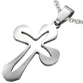 Stainless Steel Cross Pendant 580