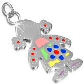 Stainless Steel Girl Charm 311