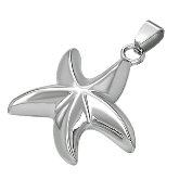Stainless Steel Starfish Pendant 900