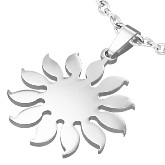 Stainless Steel Sun Pendant 570