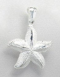 Sea Star Sterling Silver Pendant 870