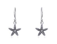 Sterling Silver Starfish Earrings PE33423