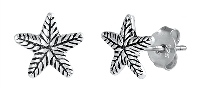 Sterling Silver Starfish Stud Earrings SIE1061