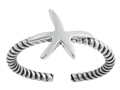 Sterling Silver Starfish Toe Ring SITR6070