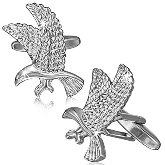 Stainless Steel Eagle Cufflinks 002