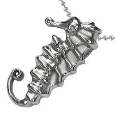 Stainless Steel Seahorse Necklace 681