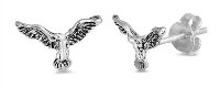 Sterling Silver Eagle Stud Earrings SIE0841