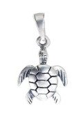 Sea Turtle Sterling Silver Pendant PP 701