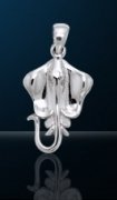 Premium Jewelry Alloy Stingray Pendant PA 5612