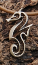 Bronze Pendant Seahorse Necklace