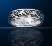 sterling silver dolphin rings DGDR 151
