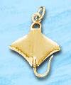 Manta Ray Charm DC 959 in gold
