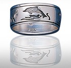 sterling silver dolphin rings DGDR 1107