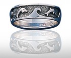 sterling silver dolphin rings DGDR 921