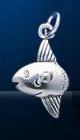 Sterling Silver Ocean Sunfish Charm DC 9218