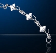 Sterling Silver Manta Ray Bracelet DB 445