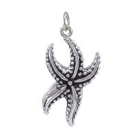 Sterling Silver Starfish Charm DC 5107