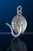 Sterling Silver Stingray Charm DC 600