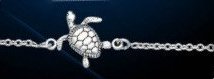 sterling silver turtle bracelet DB 010