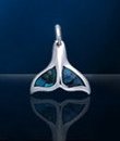 Sterling Silver Whale Tail Charm DC 1250