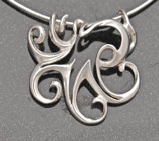 Sterling Silver Octopus Necklace