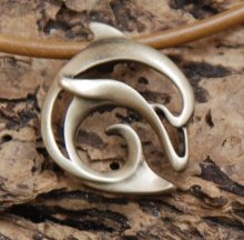 Bronze Pendant Dolphin Necklace