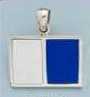 Sterling Silver Dive Flag Pendant DFP 165