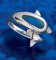 dolphin sterling silver rings