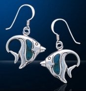 Angelfish Earrings DE 097