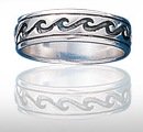 Ocean Wave Ring