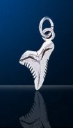 sterling silver shark tooth charm DC 149