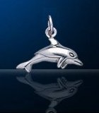 Sterling Silver Dolphin Charm