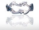 sterling silver dolphin rings DGDR 153