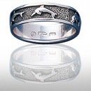 sterling silver dolphin rings DGDR 603
