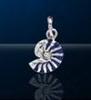 Sterling Silver Nautilus Charm